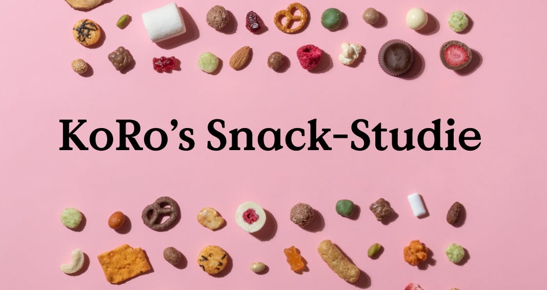 La grande étude KoRo sur les snacks